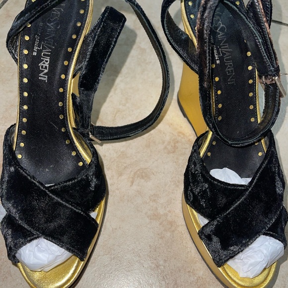 Yves Saint Laurent wedge heel - Picture 1 of 16